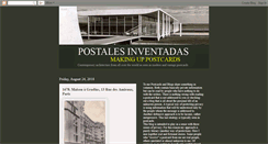 Desktop Screenshot of postalesinventadas.com