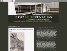 Tablet Screenshot of postalesinventadas.com